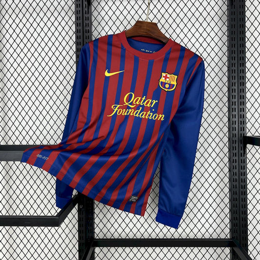 Camisa Retrô Barcelona I Manga Longa 2011/12