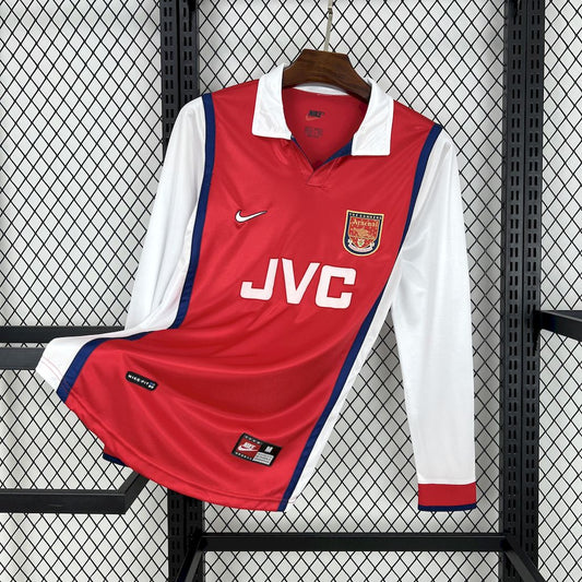Camisa Retrô Arsenal I Manga Longa 1998/99