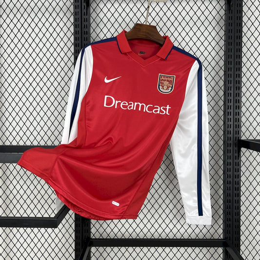 Camisa Retrô Arsenal I Manga Longa 2000/01