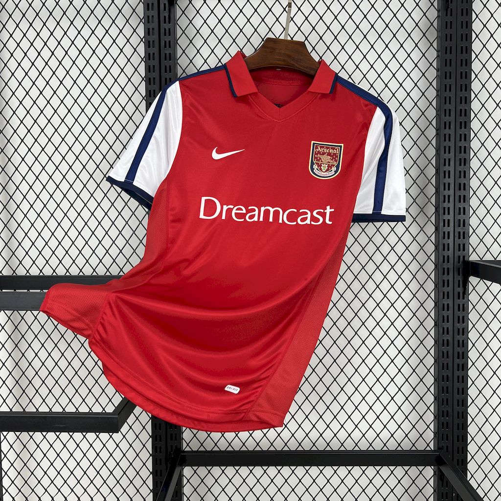 Camisa Retrô Arsenal I 2000/01
