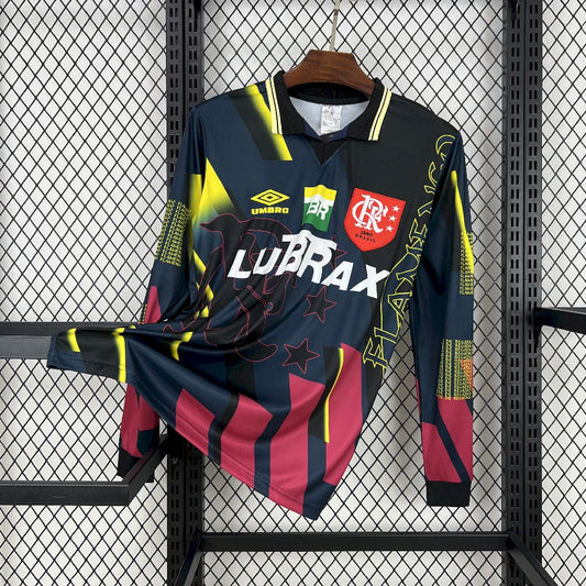 Camisa Retrô Flamengo Goleiro Manga Longa 1998