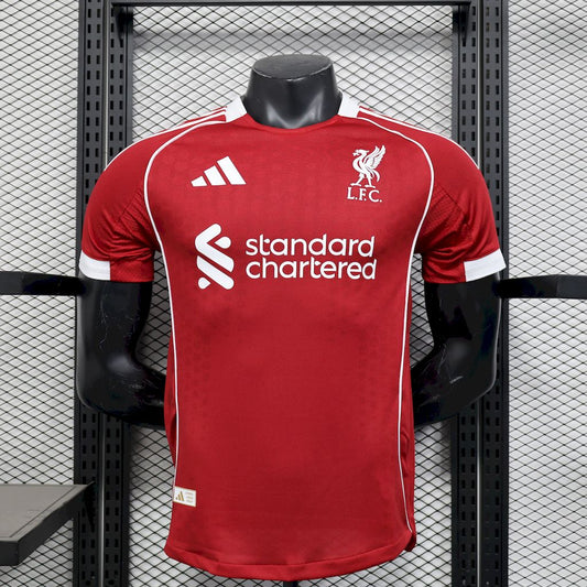 Camisa Liverpool I 2025/26 Jogador Masculina