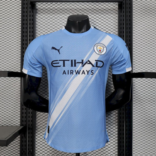Camisa Manchester City I 2025/26 Jogador Masculina