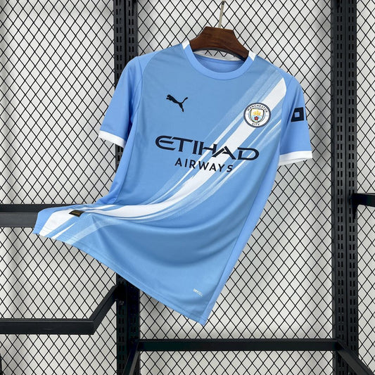 Camisa Manchester City l 2025/26 Torcedor Masculina