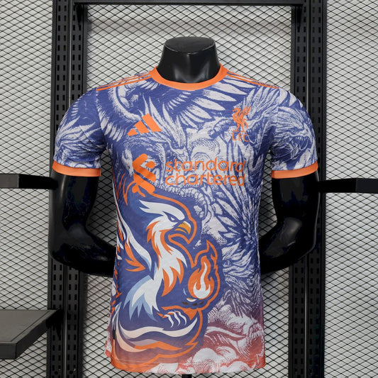 Camisa Liverpool 2025/26 Jogador Masculina- Edição Especial Cinza