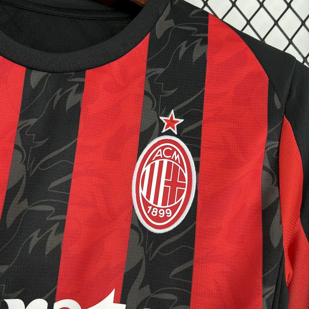 Camisa AC Milan I 2025/26 Torcedor Masculina