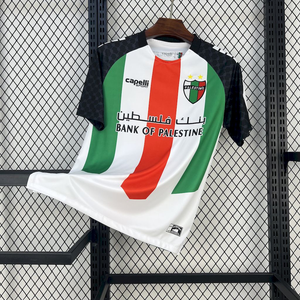 Camisa Palestino l 2025/26 Torcedor Masculina