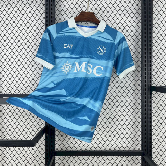 Camisa Napoli 2025/26 Torcedor Masculina