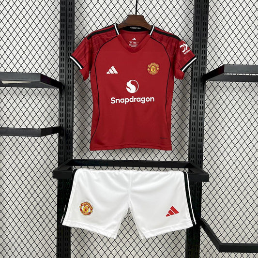 Kit Infantil Manchester United I 2025/26