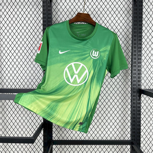 Camisa Wolfsburg l 2025/26 Torcedor Masculina