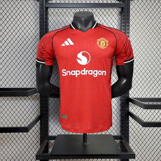Camisa Manchester United I 2025/26 Jogador Masculina