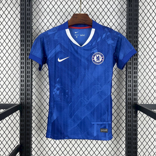 Camisa Chelsea l 2025/26 Torcedor Feminina