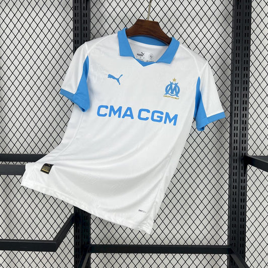 Camisa Olympique Marseille l 2025/26 Torcedor Masculina