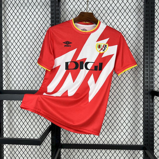 Camisa Rayo Vallecano l 2025/26 Torcedor Masculina
