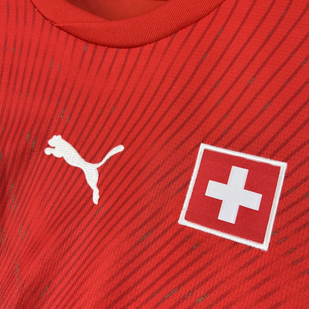 Camisa Suíça I COPA DO MUNDO 2026 Torcedor Masculina