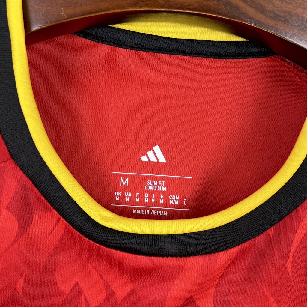 Camisa Bélgica I COPA DO MUNDO 2026 Torcedor Masculina