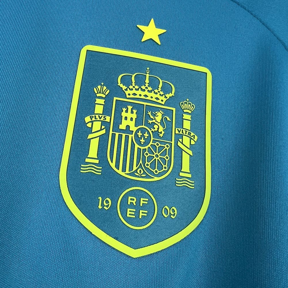 Camisa Espanha Goleiro COPA DO MUNDO 2026 Torcedor Masculina