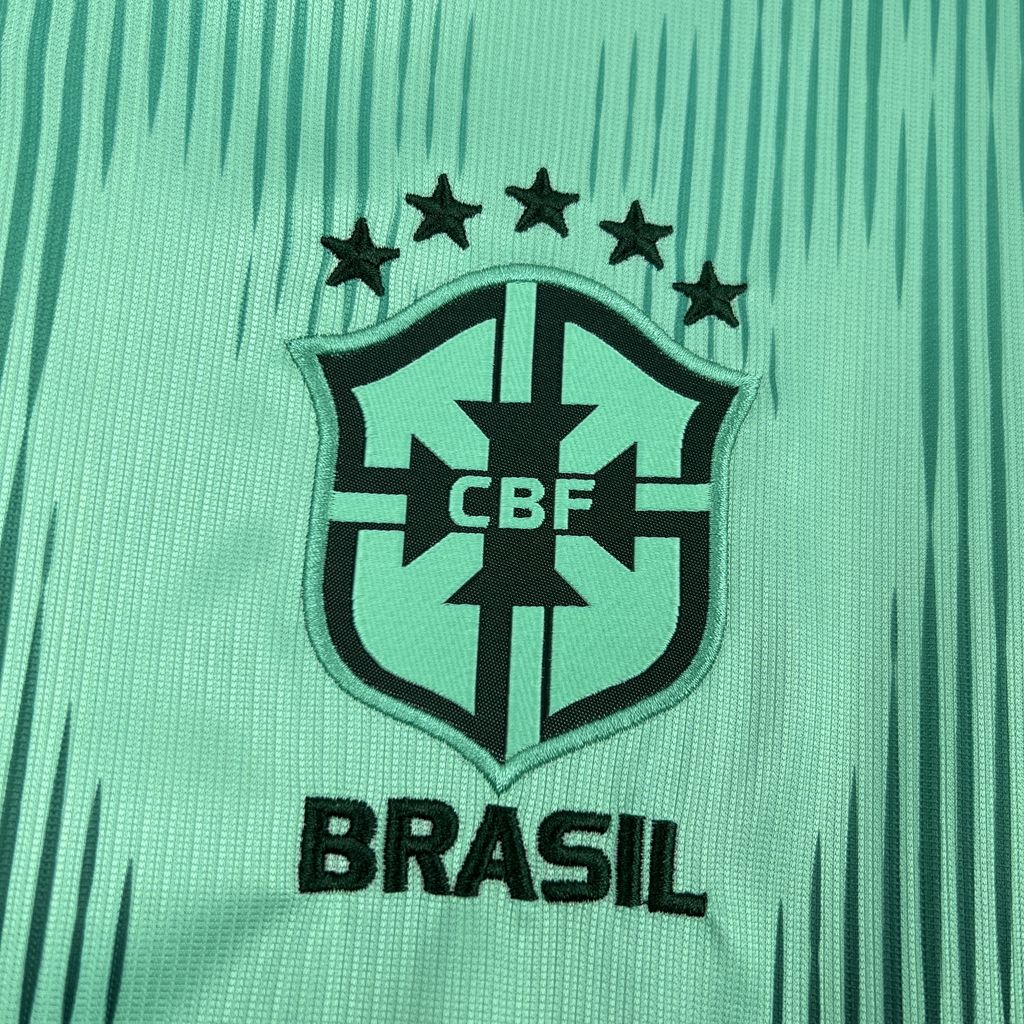 Camisa de Goleiro Brasil Jordan 2026/27 Torcedor Pro Masculina COPA DO MUNDO