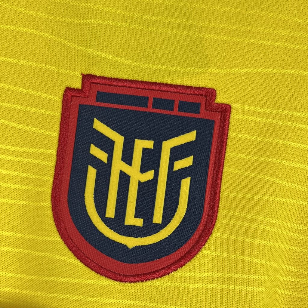 Camisa Equador I COPA DO MUNDO 2026 Torcedor Masculina