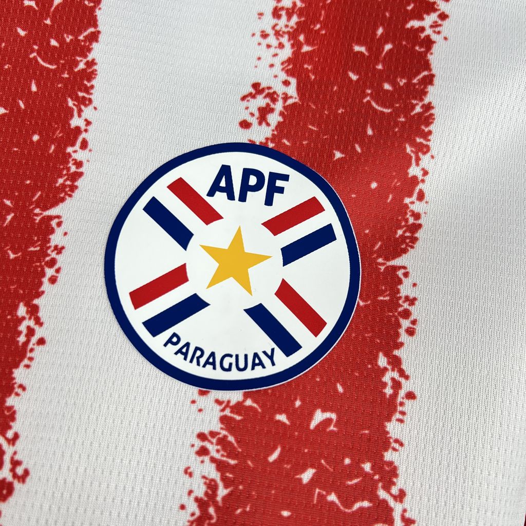 Camisa Paraguai I COPA DO MUNDO 2026 Torcedor Masculina