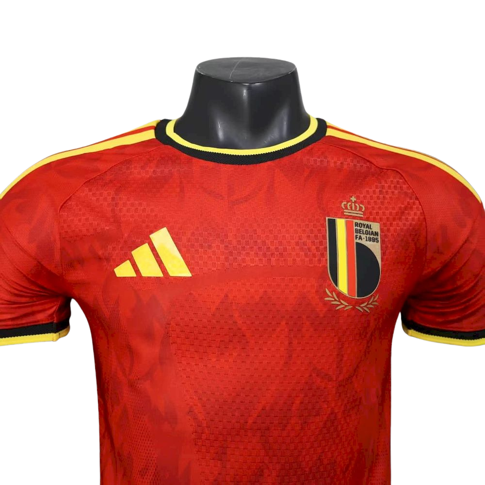 Camisa Bélgica I COPA DO MUNDO 2026 Jogador Masculina
