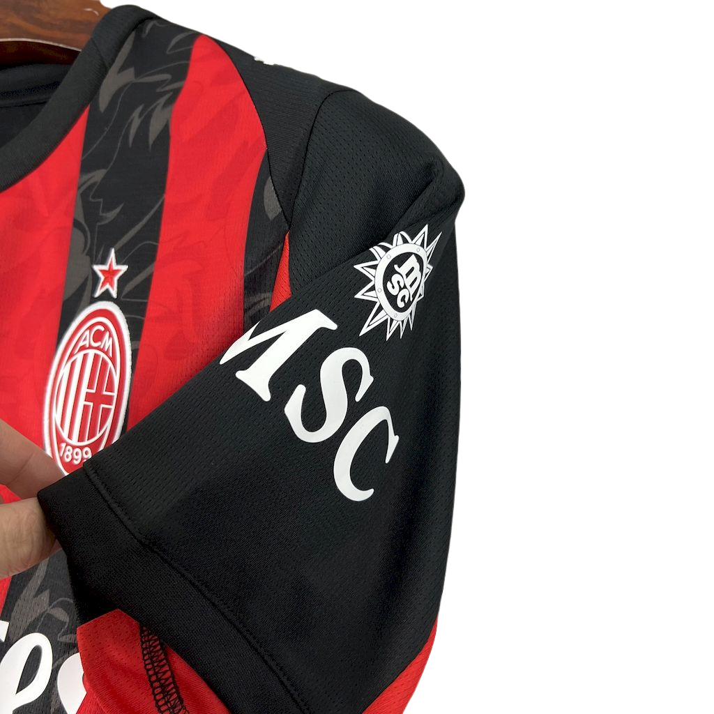Camisa AC Milan I 2025/26 Torcedor Masculina