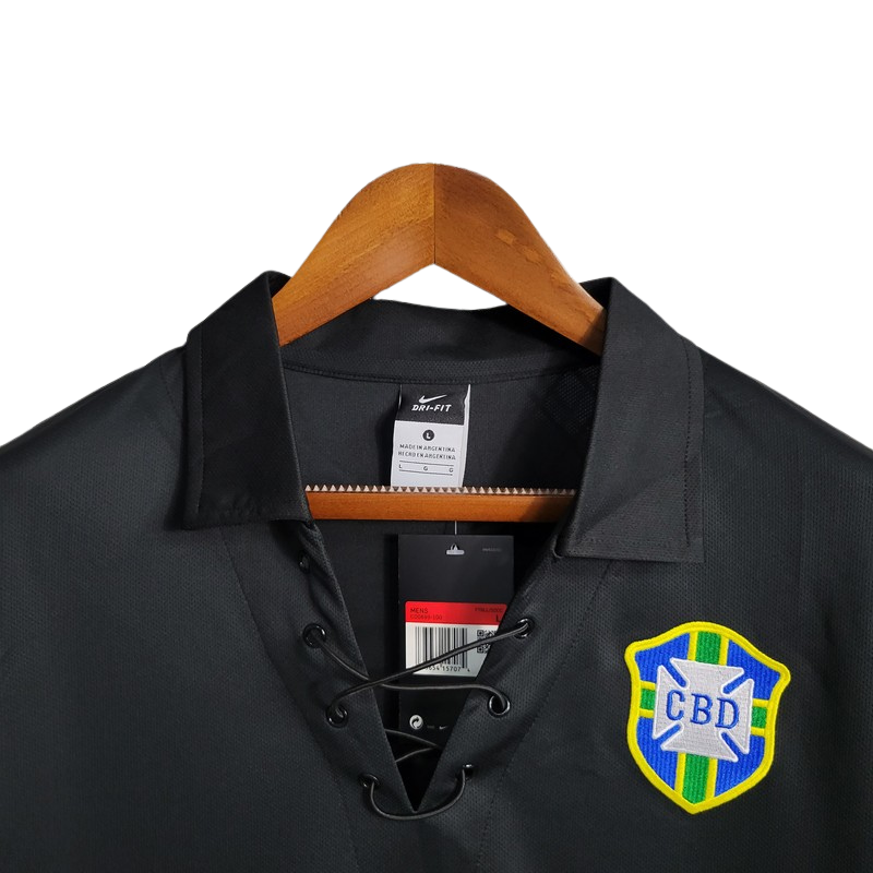 Camisa Retrô Brasil I Manga Longa 2004