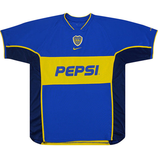 Camisa Retrô Boca Juniors I 2002 Roman