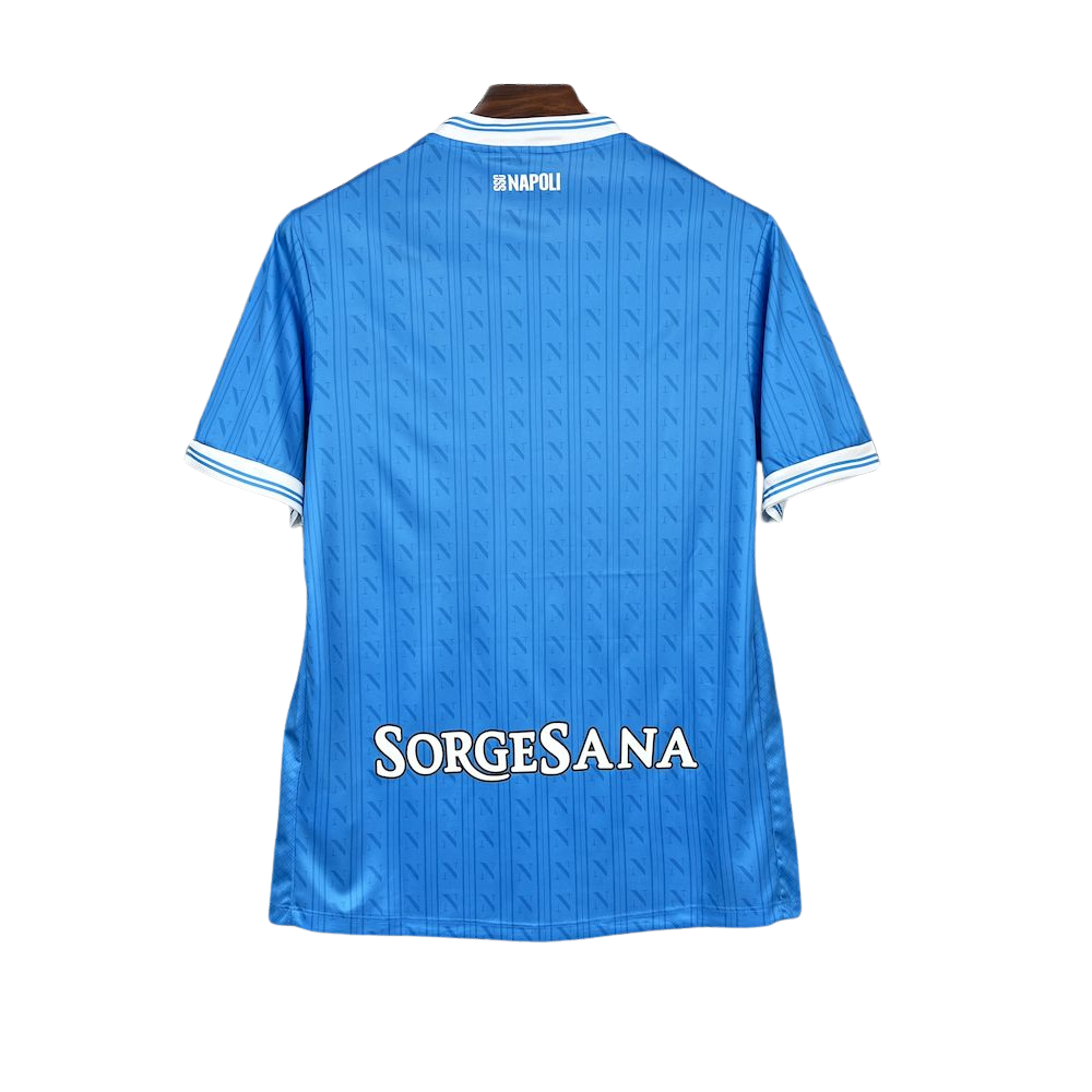 Camisa Napoli I 2025/26 Torcedor Masculina