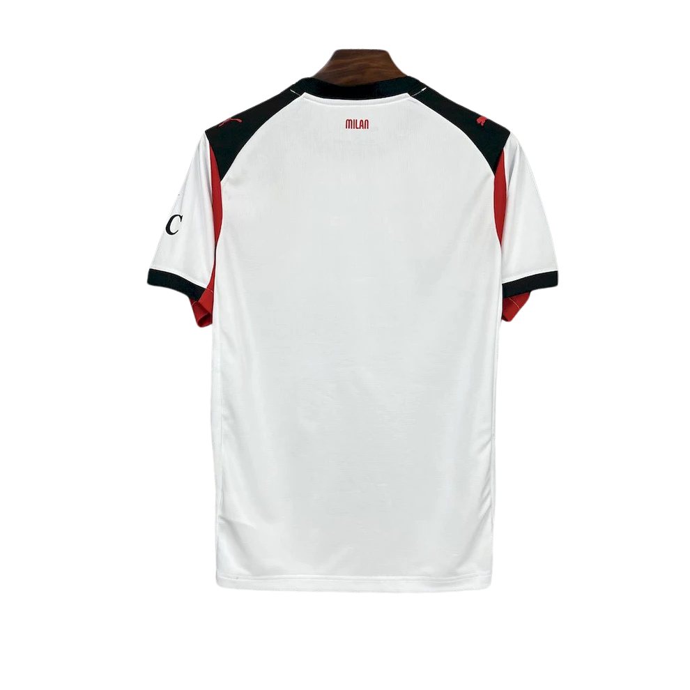-camiseta-champions-league-lancamento-europeu-primeira-home-oficial-AC-Milan-Serie-A-branca-