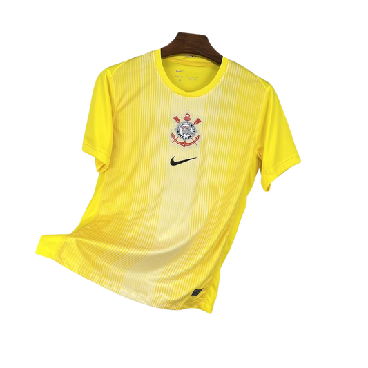 Camisa Nike Corinthians Goleiro Amarela 2025/26 Masculina