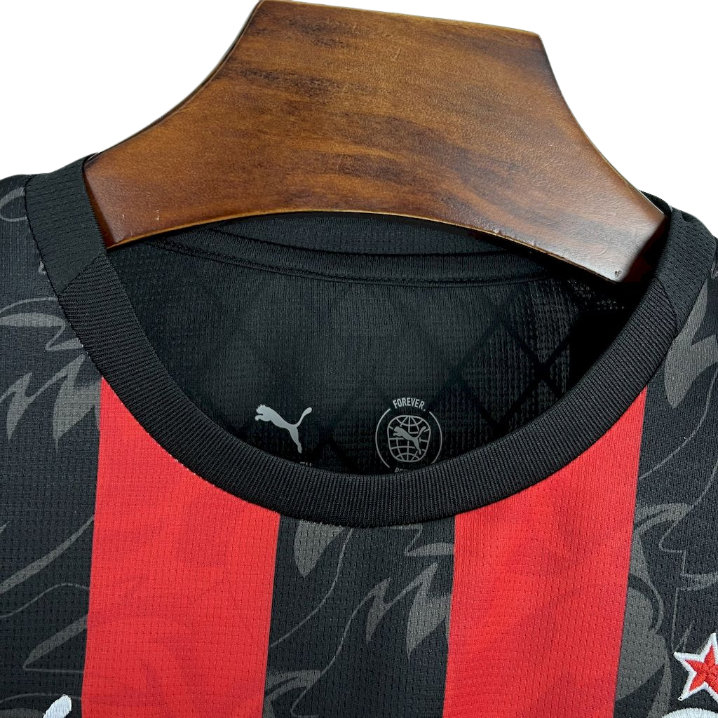 Camisa AC Milan I 2025/26 Torcedor Masculina
