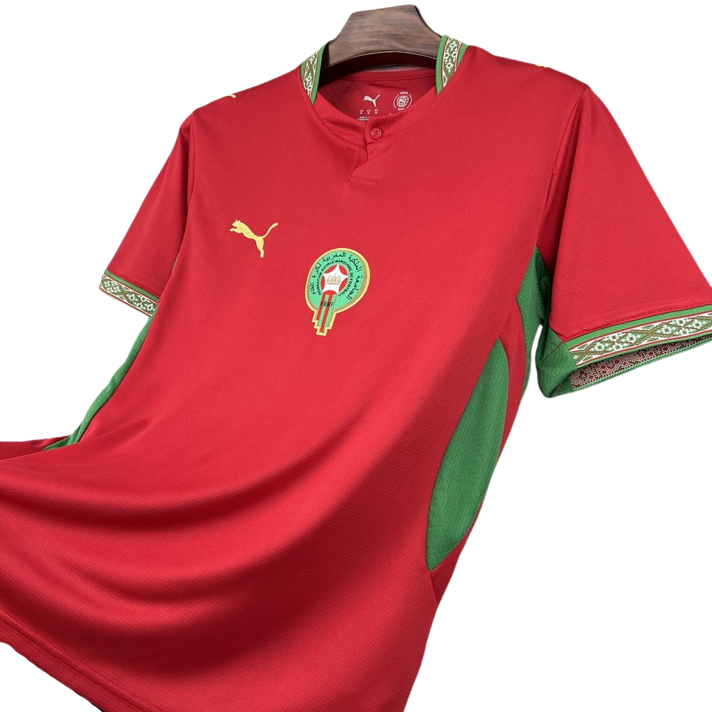Camisa Marrocos I COPA DO MUNDO 2026 Torcedor Masculina
