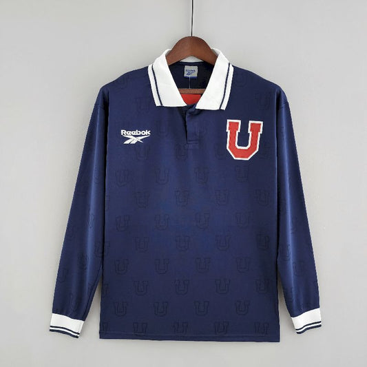 Camisa Retrô Universidad de Chile I Manga Longa 1998