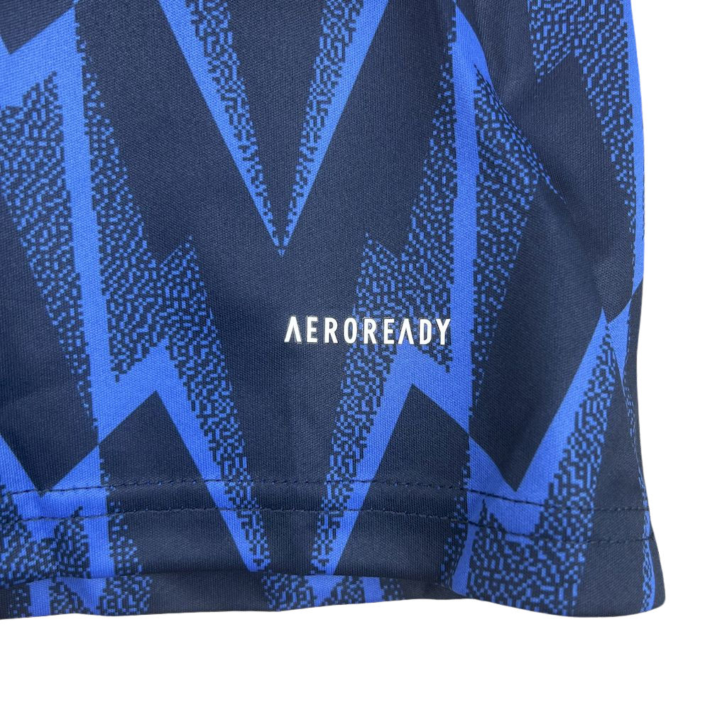 -camiseta-arsenal-away-25-26-azul- marinho-adidas-rice-champions-league-lancamento-europeu-