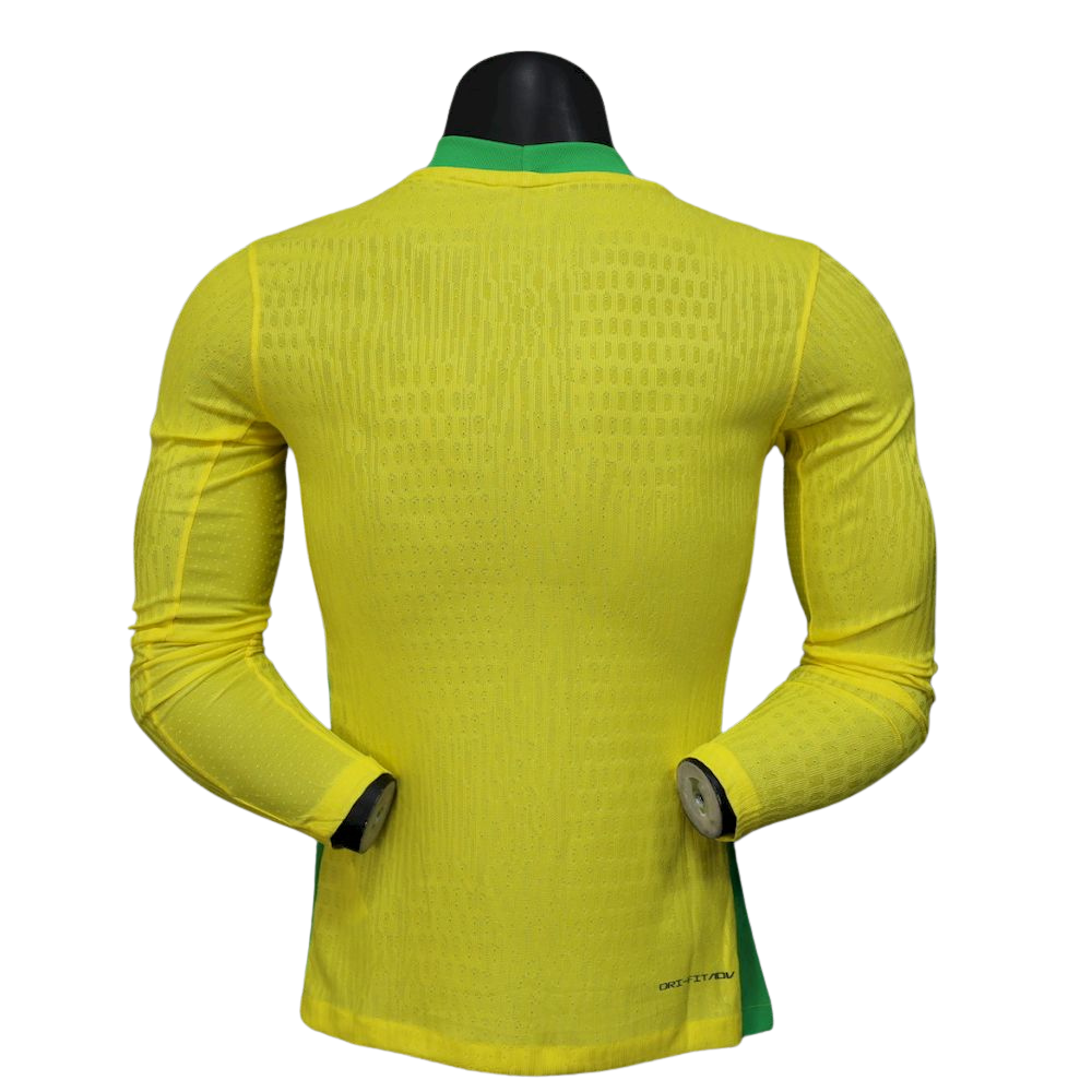 Camisa Brasil l Manga Longa 2025/26 Jogador Masculina