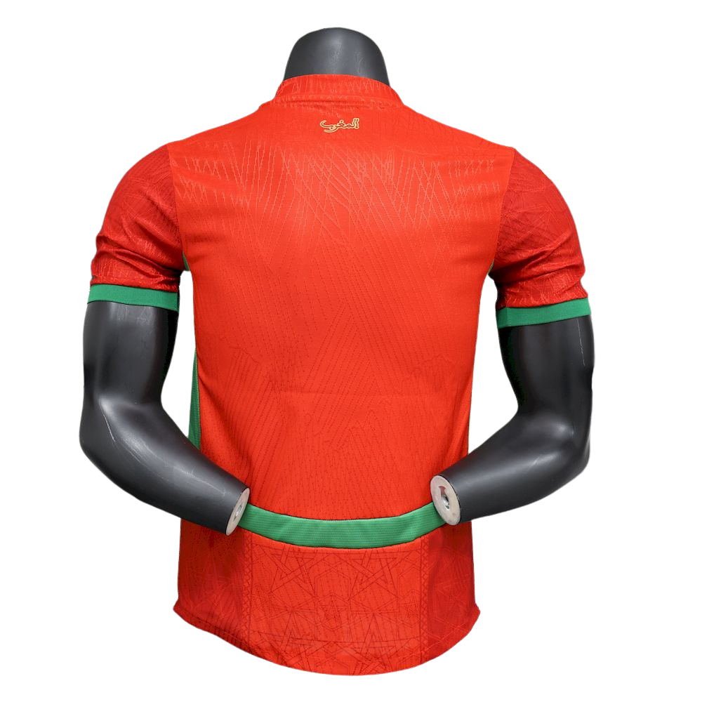 Camisa Marrocos I COPA DO MUNDO 2026 Jogador Masculina