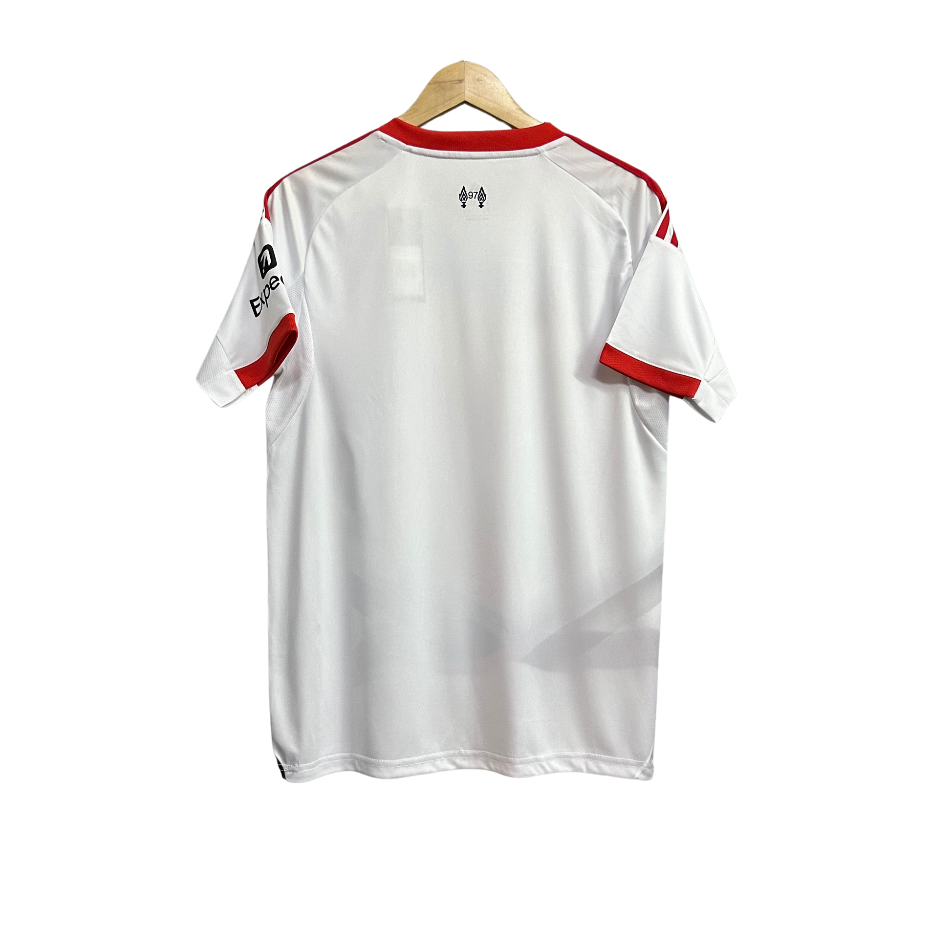 Camisa-Liverpool-away-ii-branca-vermelho-standard-adidas-lfc-time-futebol-champions-league-25-26