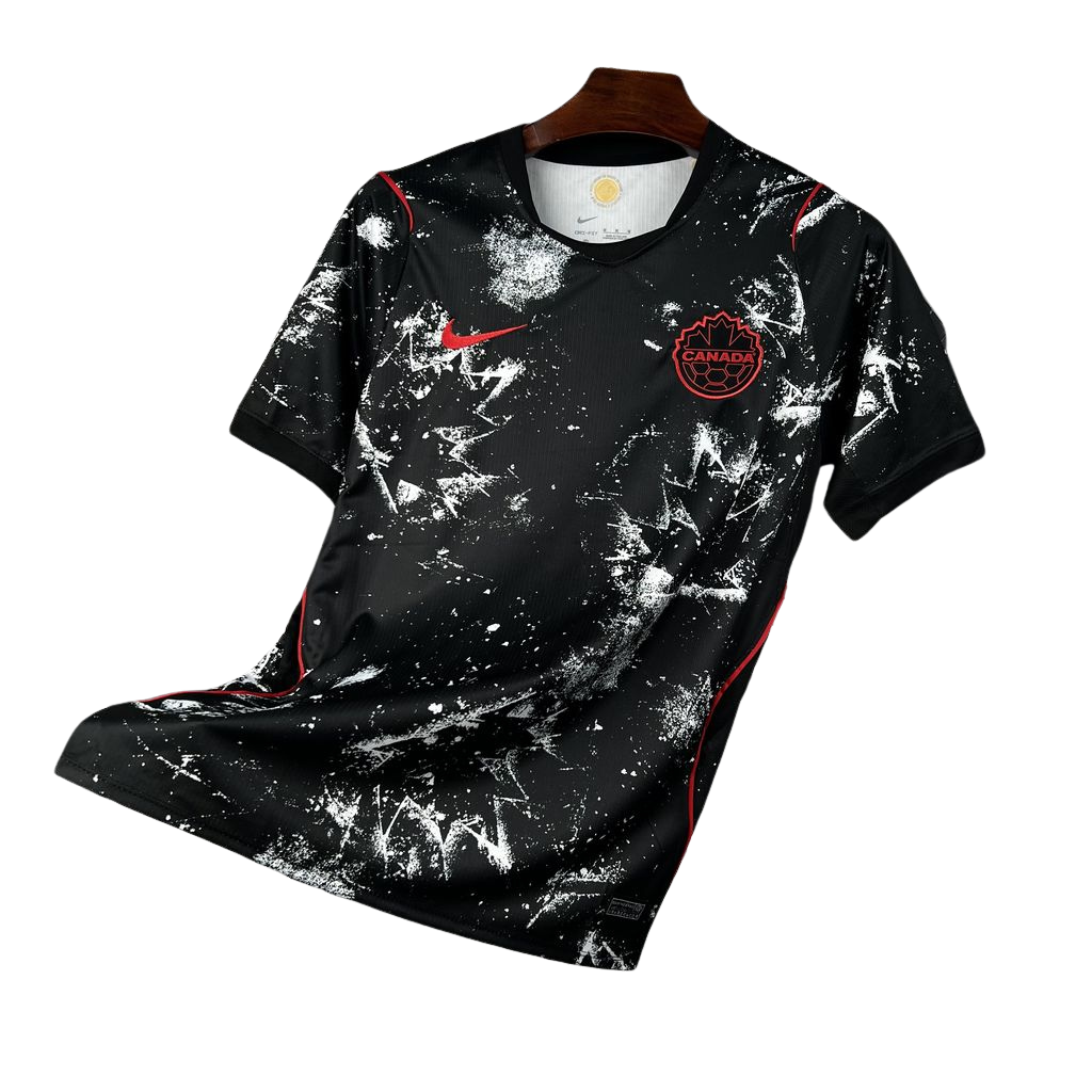 Camisa do Canadá 2026 reserva away masculina, uniforme Copa do Mundo 2026 Canada, jersey canadense edição jogador, camisa futebol importada premium, personalização nome e número, uniforme oficial inspirado seleção Canadá