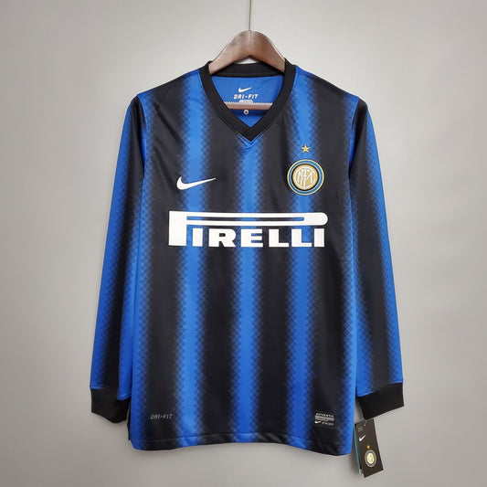 Camisa Retrô Inter Milan I Manga Longa 2010/11