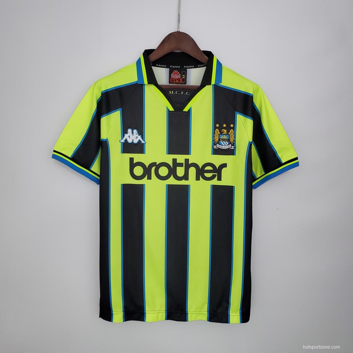 Camisa Retrô Manchester City II 1998/99