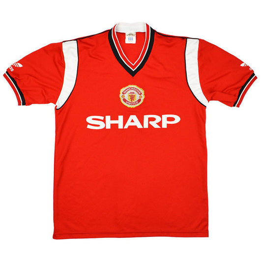 Camisa Retrô Manchester United I 1984/86