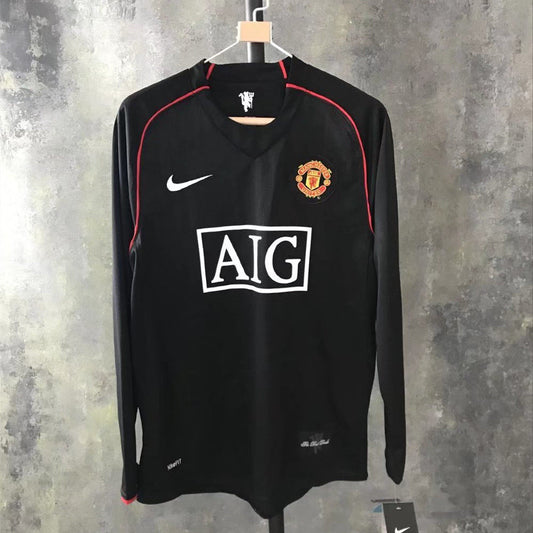 Camisa Retrô Manchester United III Manga Longa 2007/08
