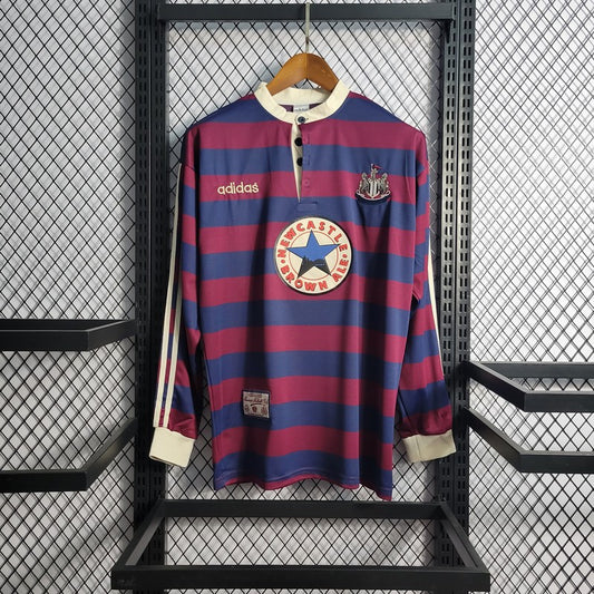 Camisa Retrô Newcastle II Manga Longa 1995/96