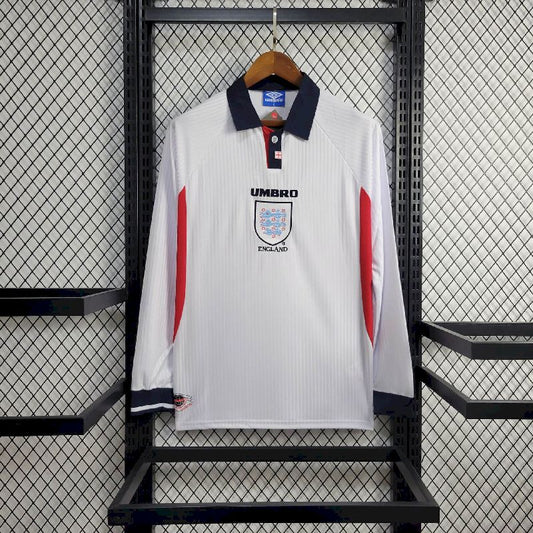 Camisa Retrô Inglaterra I Manga Longa 1998