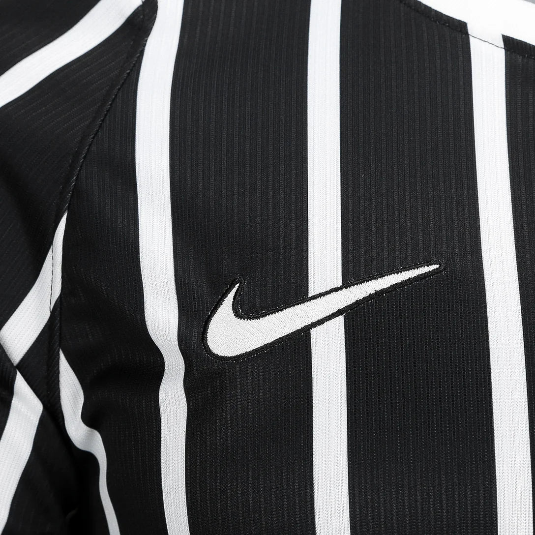 Camisa Nike Corinthians II 2026/27 Torcedor Masculina- Listrada Preto e Branco