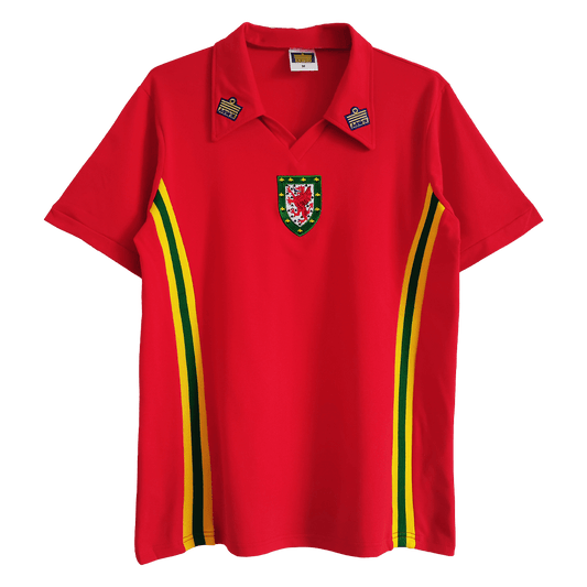 Camisa Retrô País de Gales 1976/79