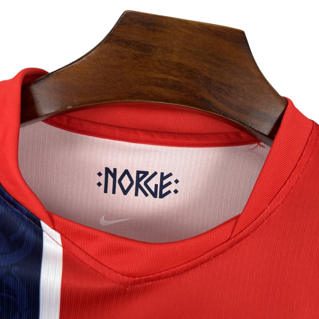Camisa Noruega I COPA DO MUNDO 2026 Torcedor Masculina