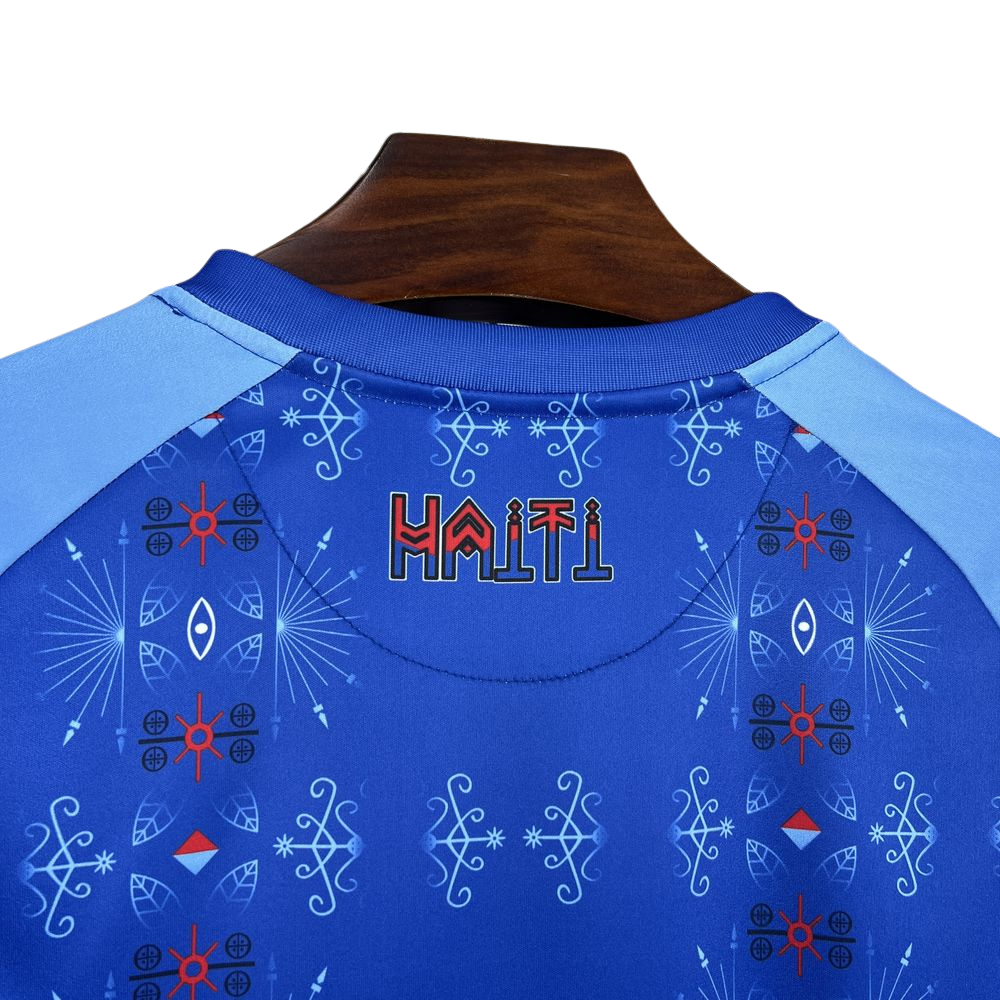 Camisa Haiti I COPA DO MUNDO 2026 Torcedor Masculina
