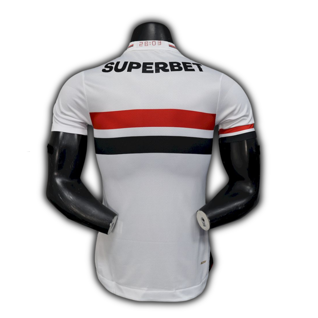 Camisa São Paulo l 2025/26 Jogador Masculina